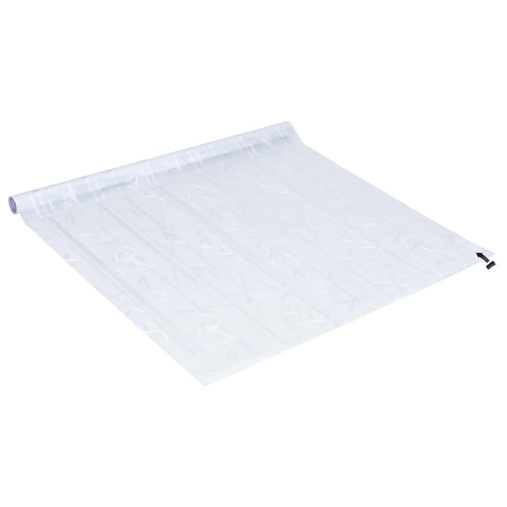 Pellicola statica per finestre Motivo Bamboo 60 x 500 cm PVC