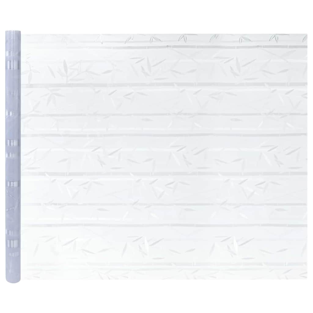 Pellicola statica per finestre Motivo Bamboo 60 x 500 cm PVC