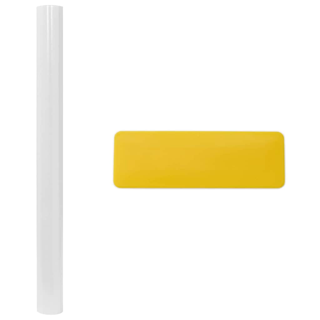 Pellicola statica per finestre Motivo Tende 45 x 500 cm PVC