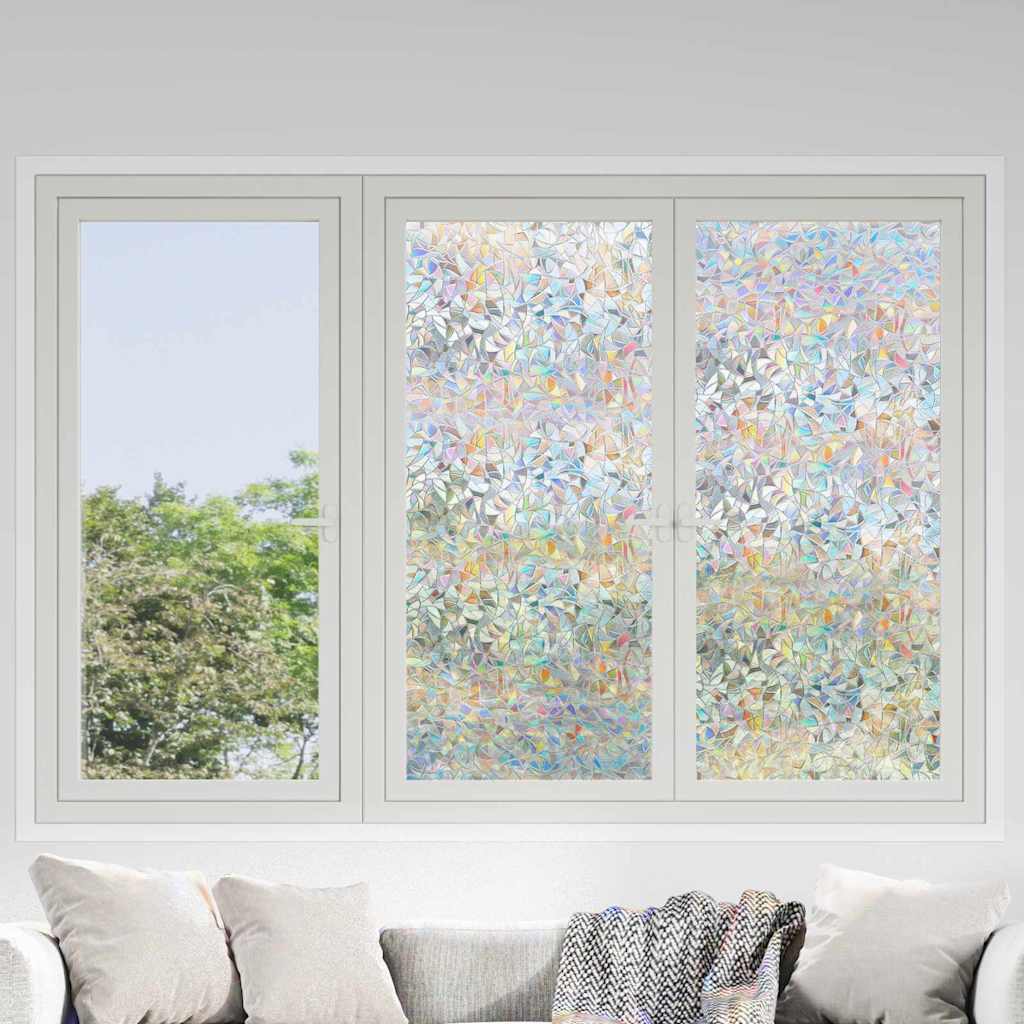 Pellicola statica per finestre Trasparente 45 x 2000 cm PVC