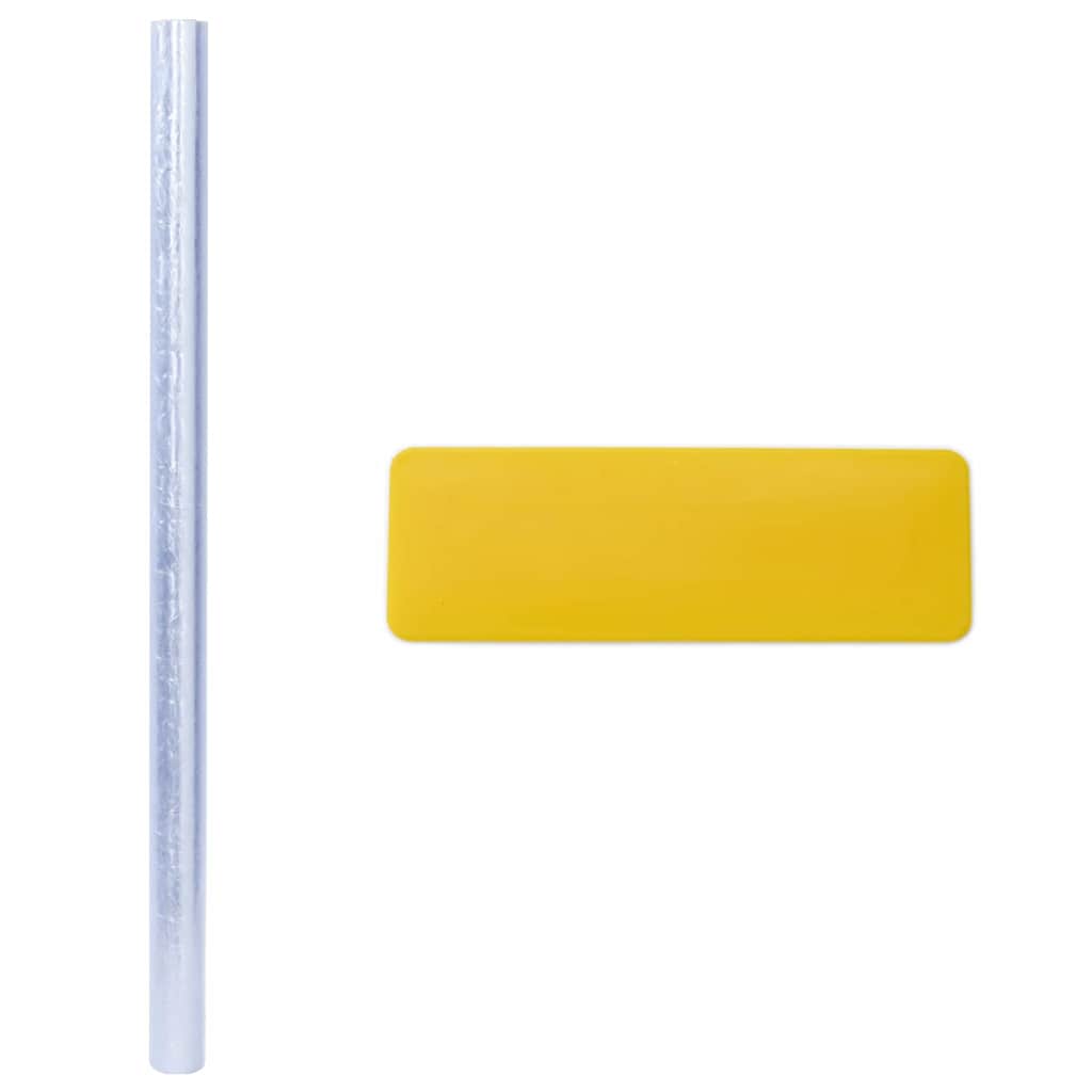 Pellicola statica per finestre Trasparente 45 x 2000 cm PVC