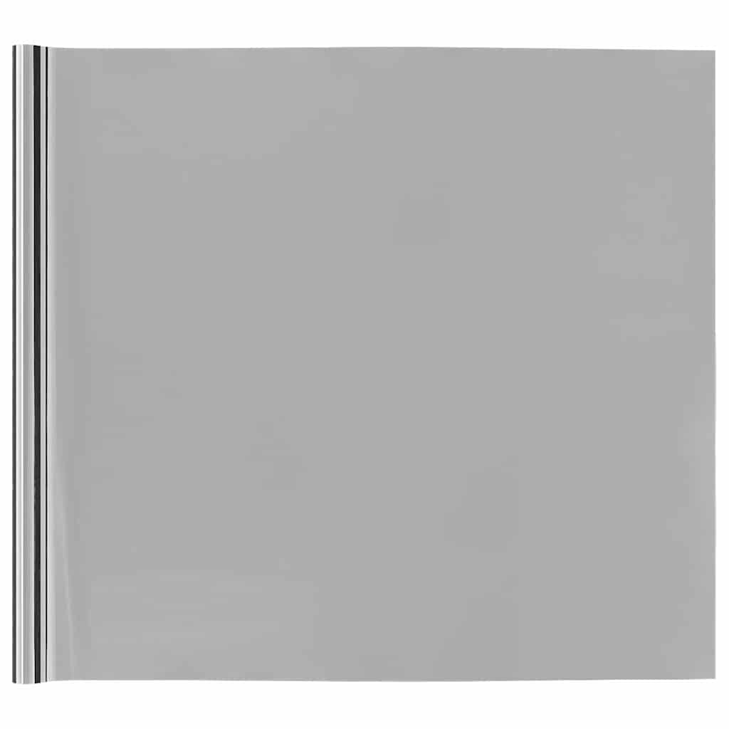 Pellicola per Finestra Solare Riflettente Statica Argento PVC