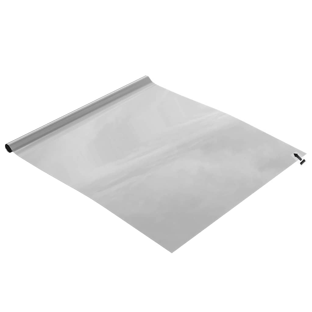 Pellicola per Finestra Solare Riflettente Statica Argento PVC