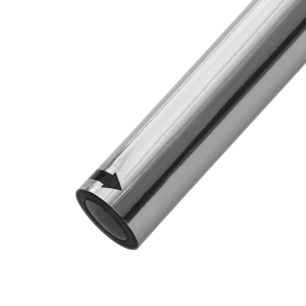 Pellicola per Finestra Solare Riflettente Statica Argento PVC