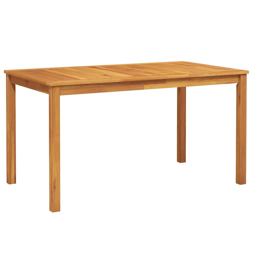 Set da Pranzo per Giardino 7 pz 6-Posti Naturale