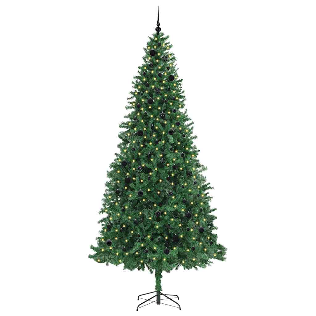 Albero di Natale artificiale con 300 LED Verde 300 cm