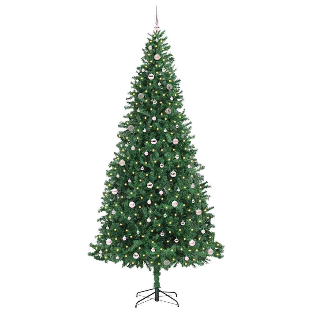 Albero di Natale artificiale con 300 LED Verde 300 cm