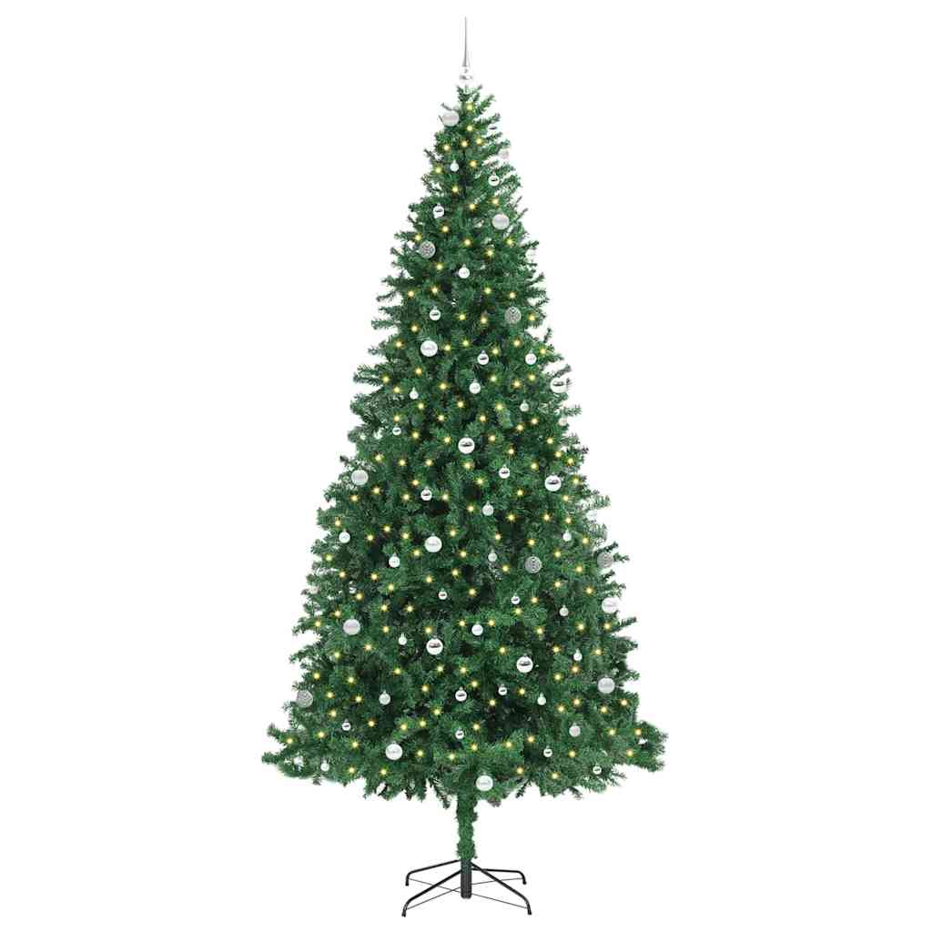 Albero di Natale artificiale con 300 LED Verde 300 cm