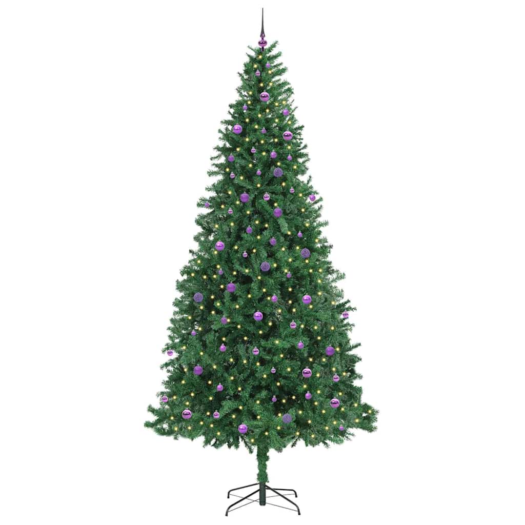 Albero di Natale artificiale con 300 LED Verde 300 cm