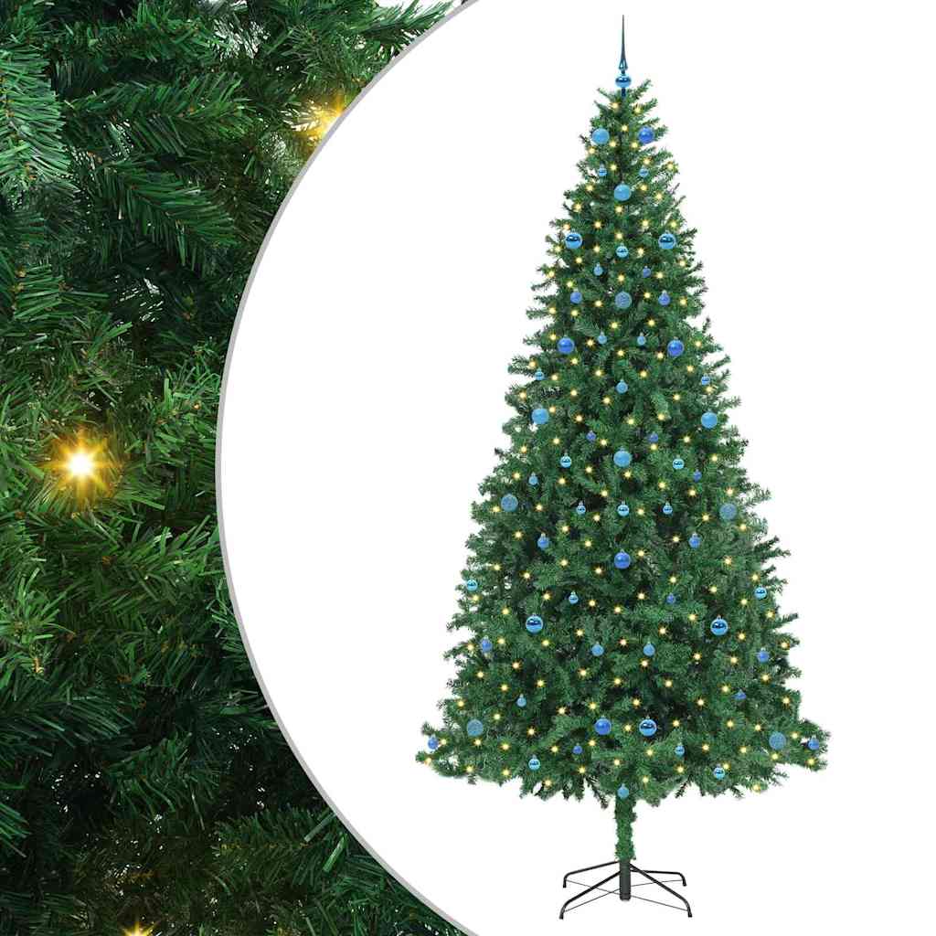 Albero di Natale artificiale con 300 LED Verde 300 cm