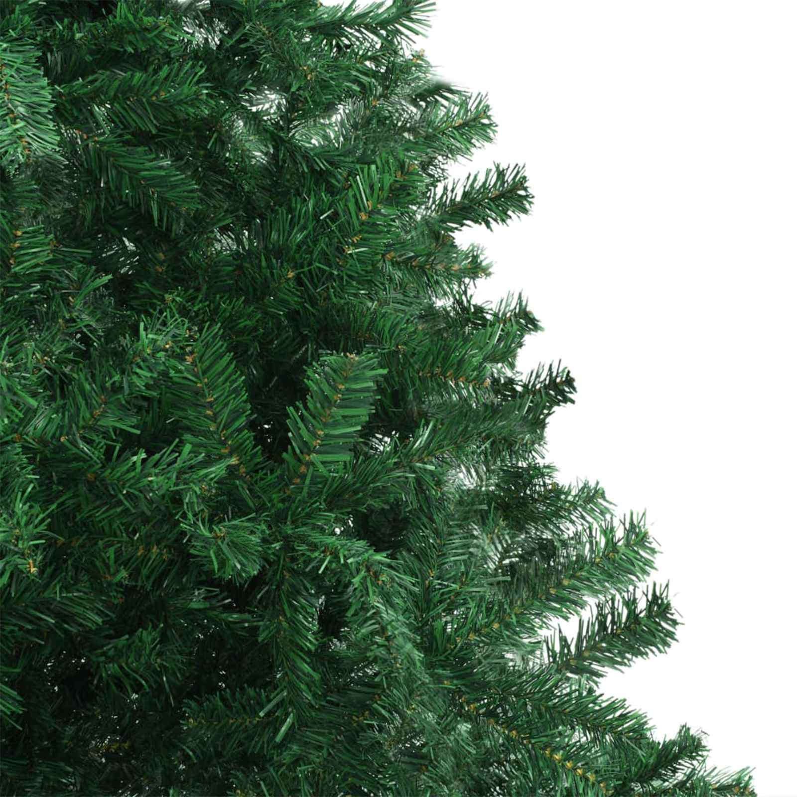 Albero di Natale con luci a corde decorative Verde 400 cm PVC