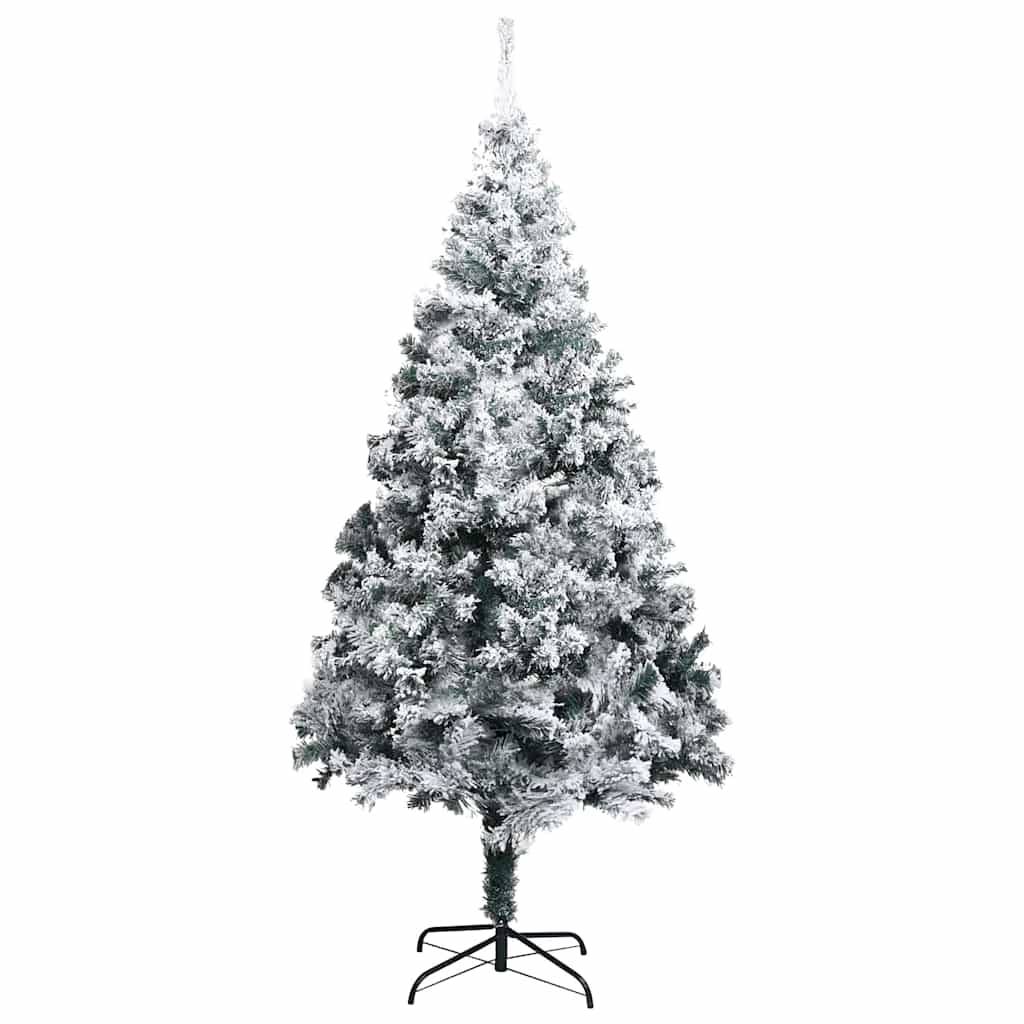 Albero di Natale Artificiale Pre-illuminato con Set di Palline