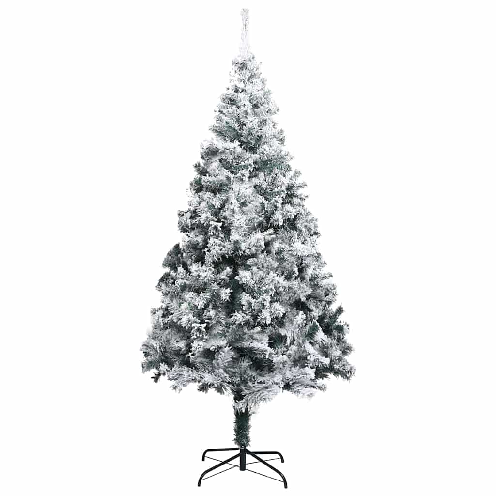 Albero di Natale Artificiale Pre-illuminato con Set di Palline