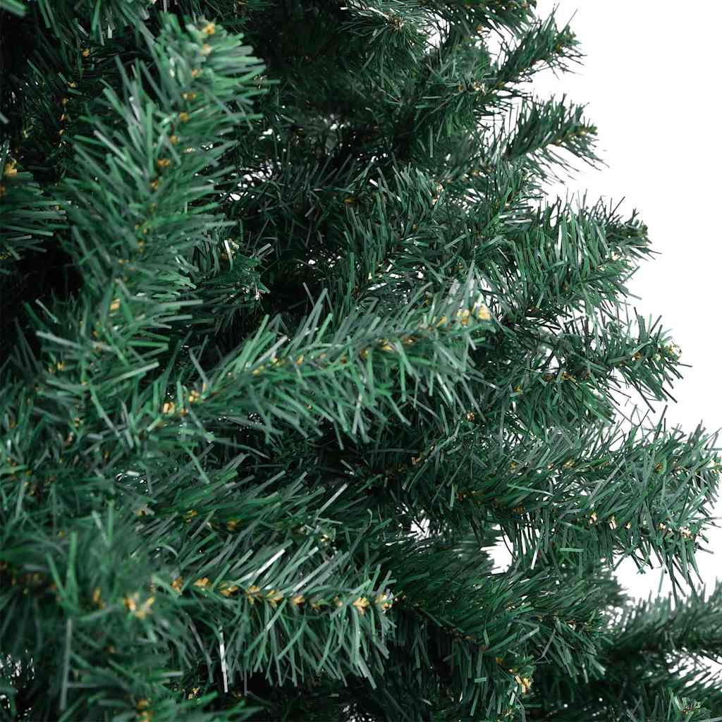 Albero di Natale Artificiale Pre-illuminato con Set di Palline
