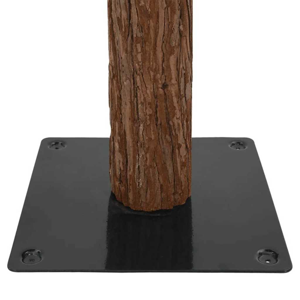 Albero di Natale snodato con 300 LED con supporto Verde 180 cm