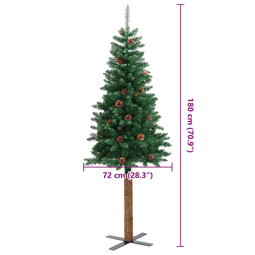 Albero di Natale snodato Verde 180 cm