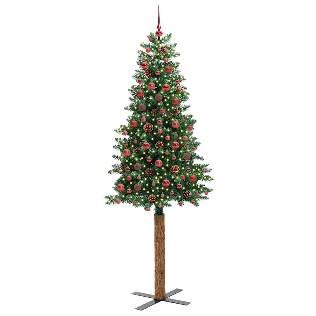Albero di Natale snodato Verde 210 cm
