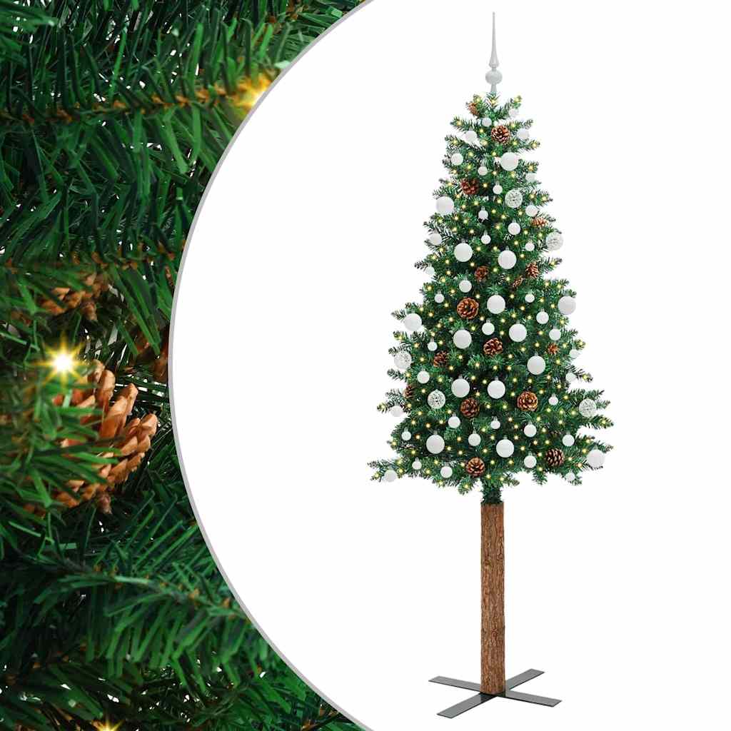 Albero di Natale snodato Verde 210 cm