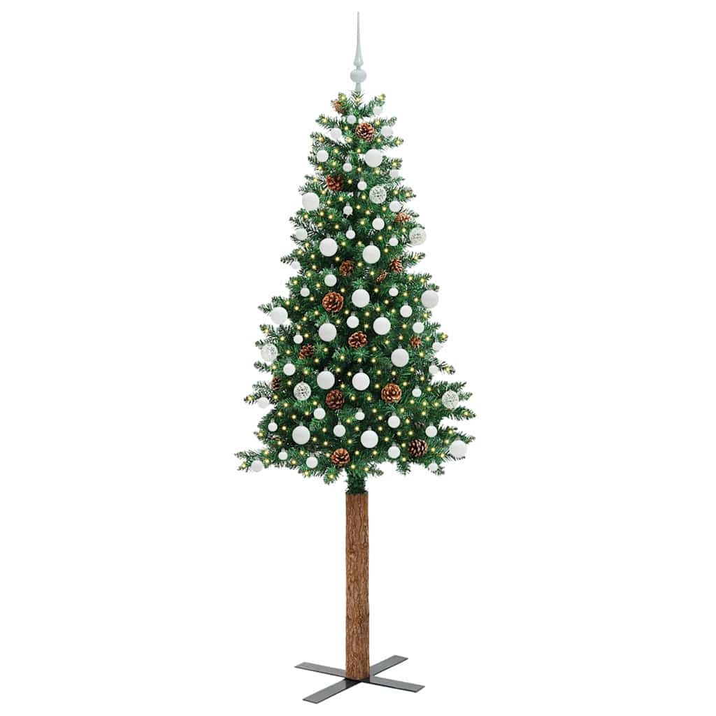 Albero di Natale snodato Verde 210 cm
