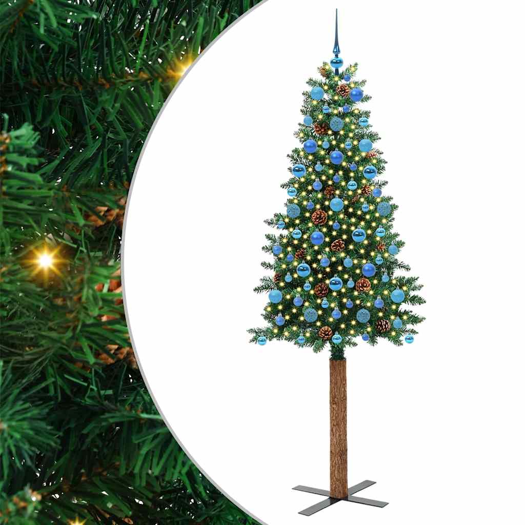 Albero di Natale snodato Verde 210 cm