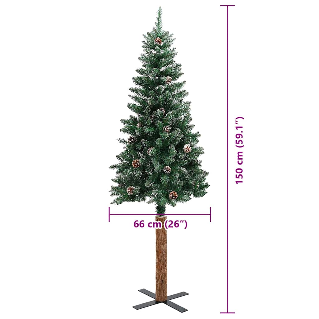 Albero di Natale snodato Verde 150 cm