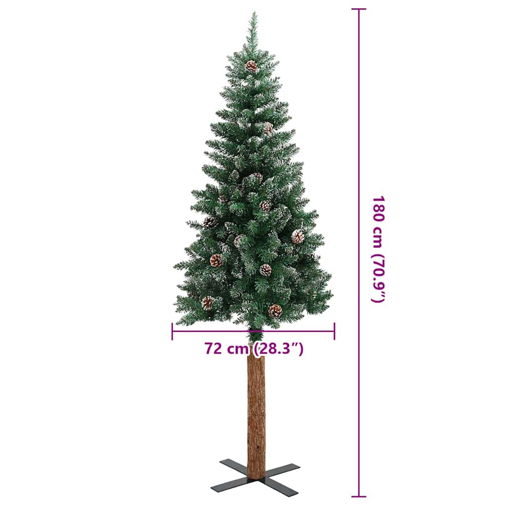 Albero di Natale snodato Verde 180 cm