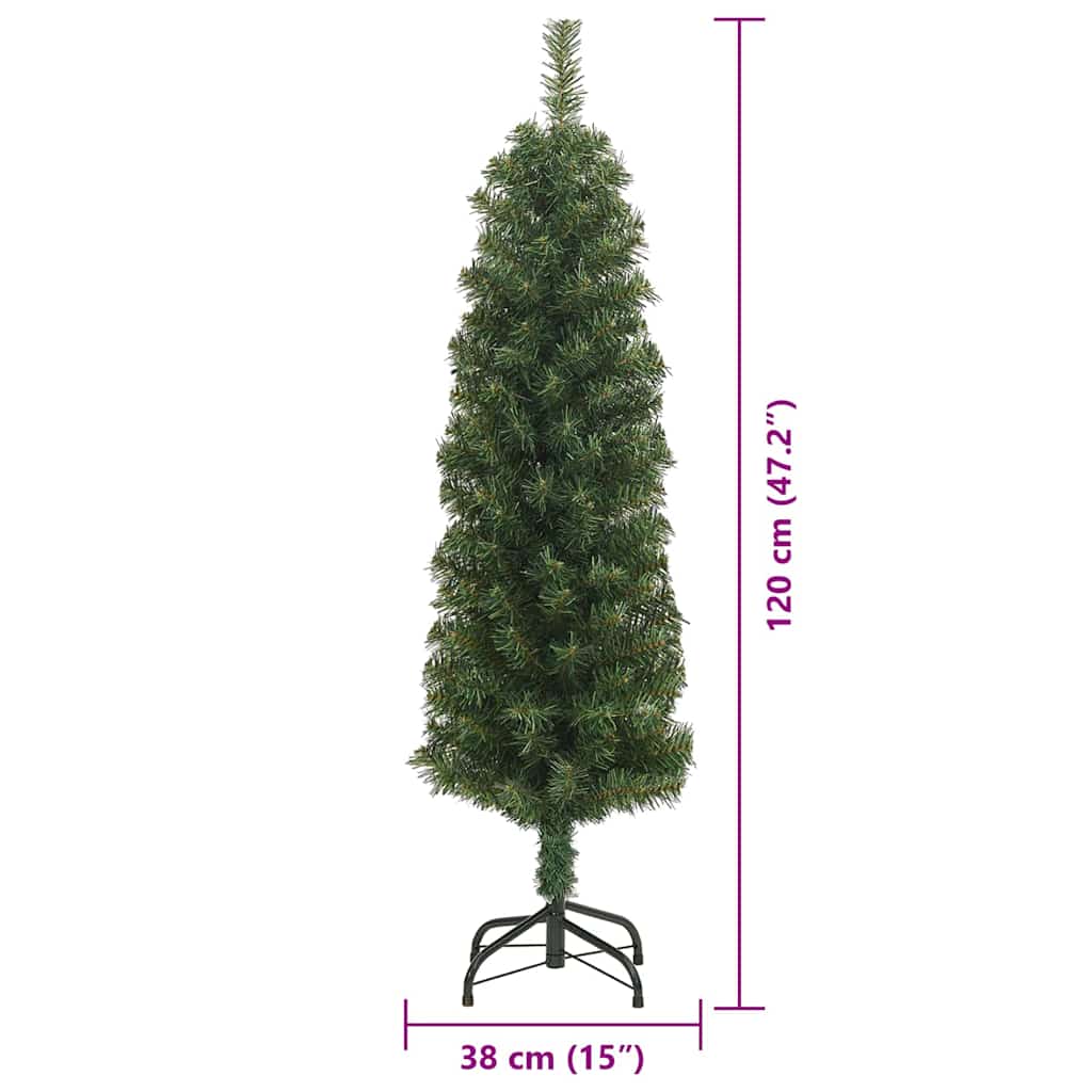Albero di Natale artificiale con 150 LED Verde 120 cm