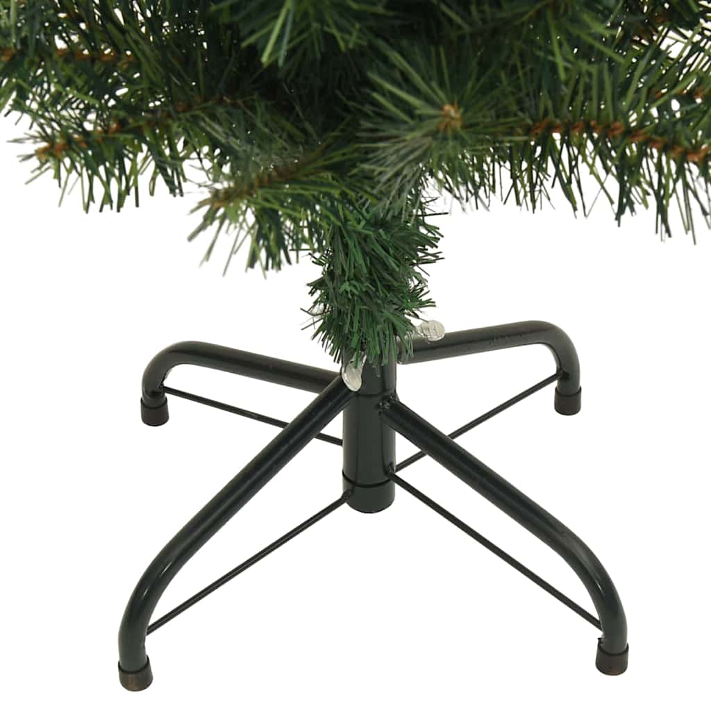 Albero di Natale artificiale con 150 LED Verde 120 cm