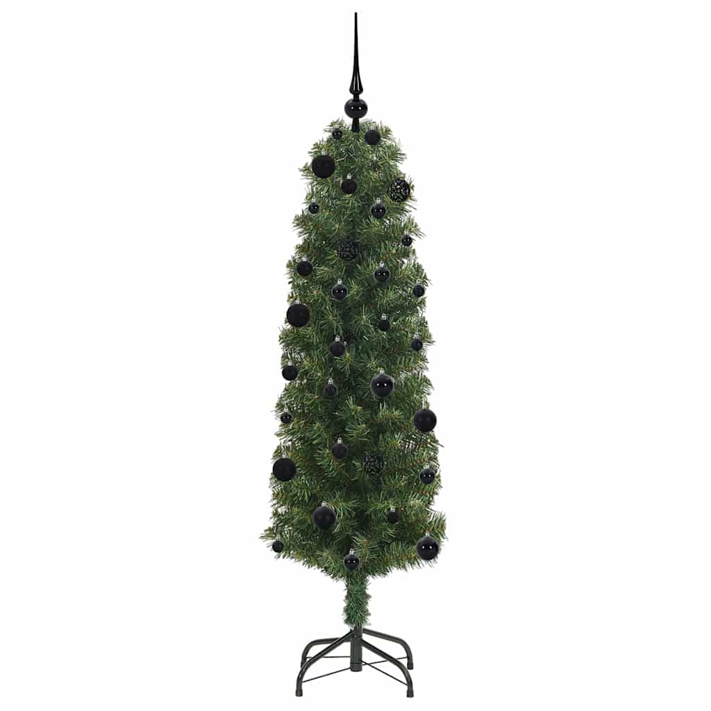 Albero di Natale artificiale con 150 LED Verde 150 cm
