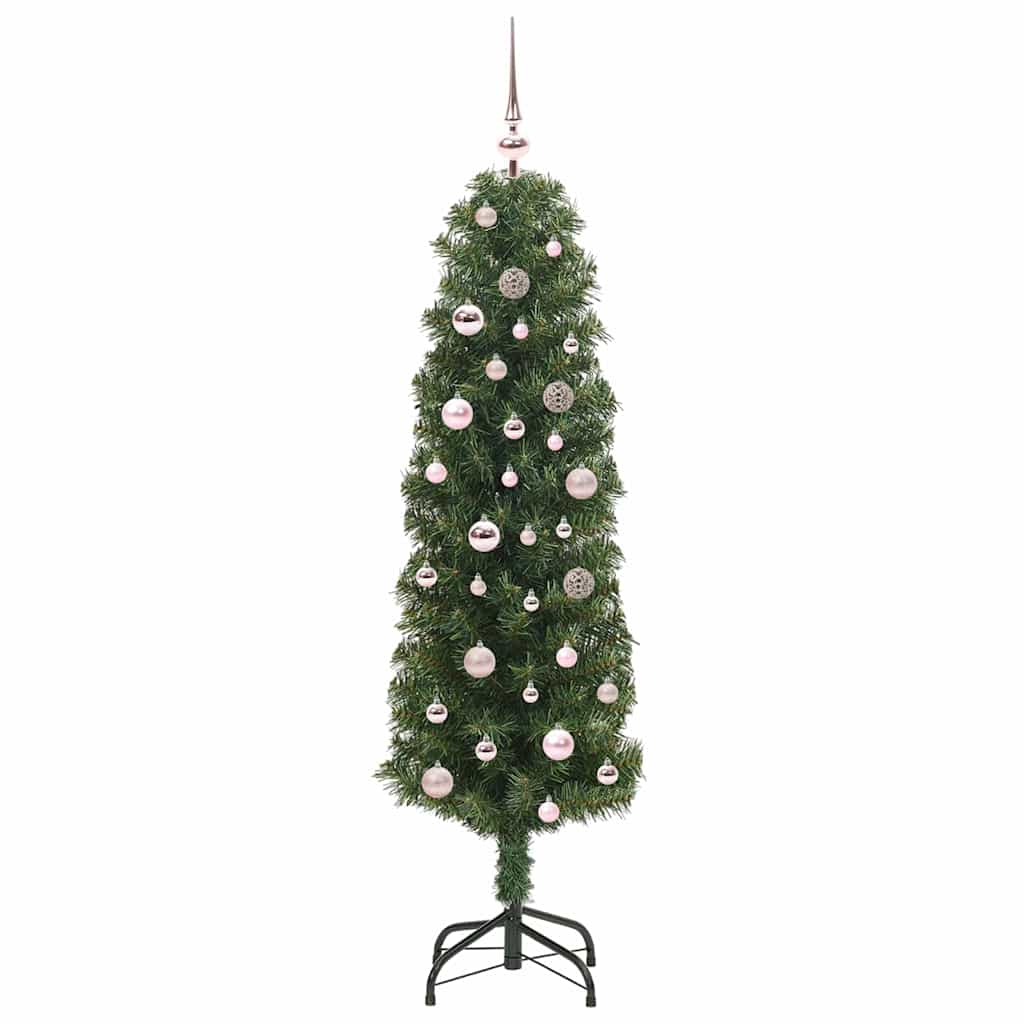 Albero di Natale artificiale con 150 LED Verde 150 cm