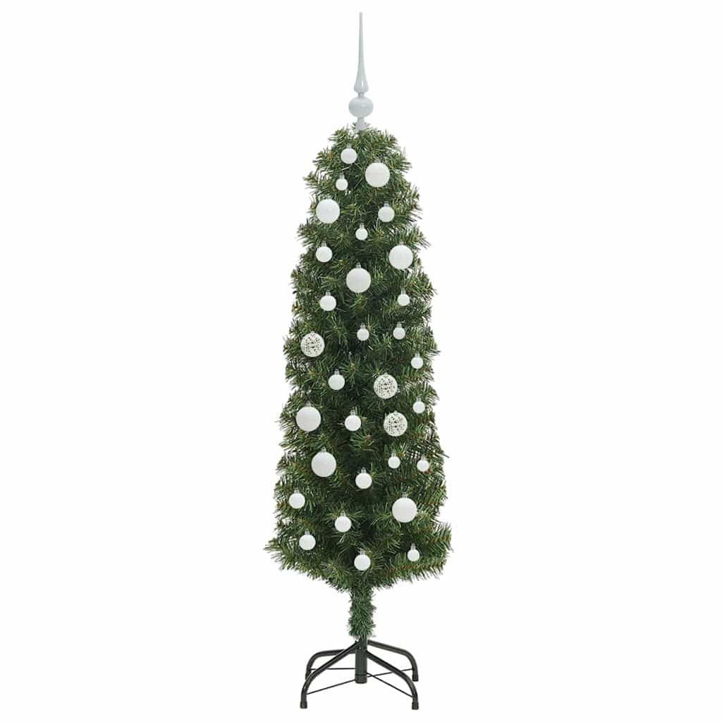 Albero di Natale artificiale con 150 LED Verde 150 cm