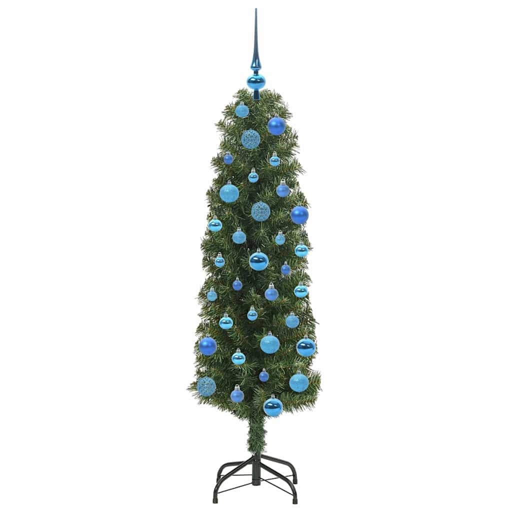 Albero di Natale artificiale con 150 LED Verde 150 cm