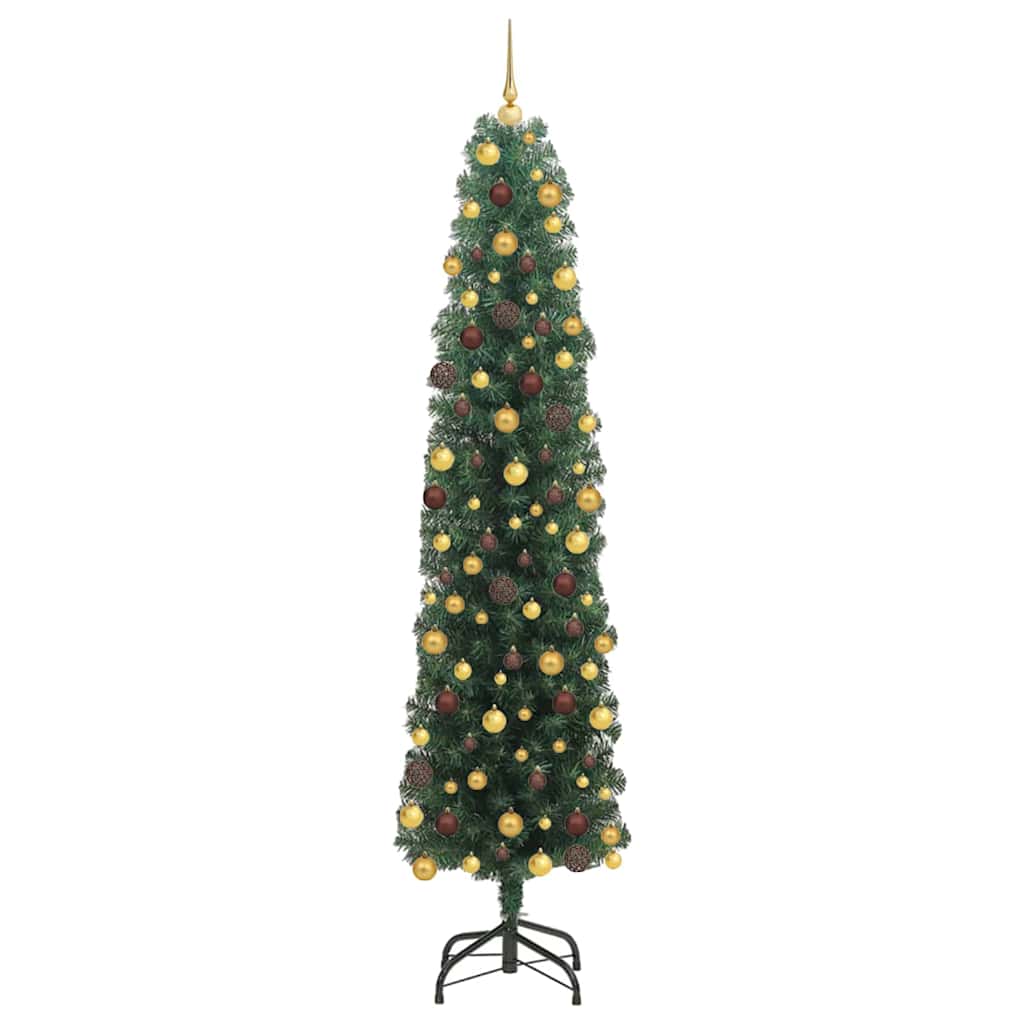 Albero di Natale artificiale con 300 LED Verde 180 cm