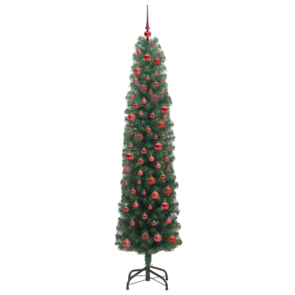Albero di Natale artificiale con 300 LED Verde 180 cm