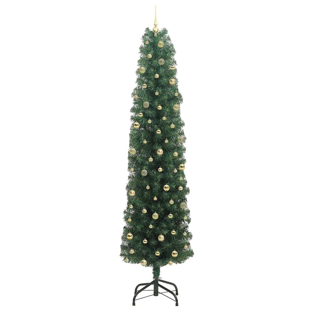 Albero di Natale artificiale con 300 LED Verde 240 cm