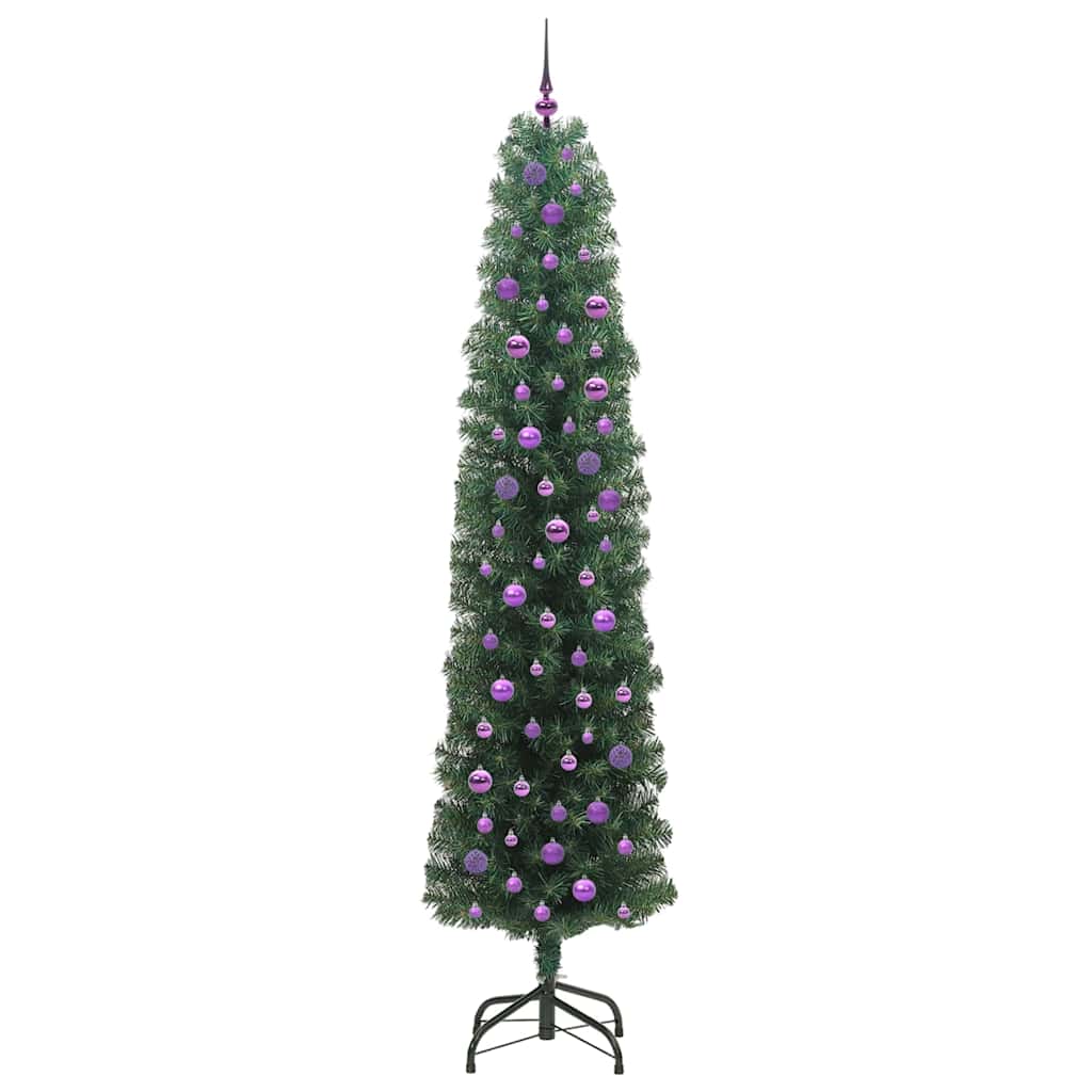 Albero di Natale artificiale con 300 LED Verde 240 cm