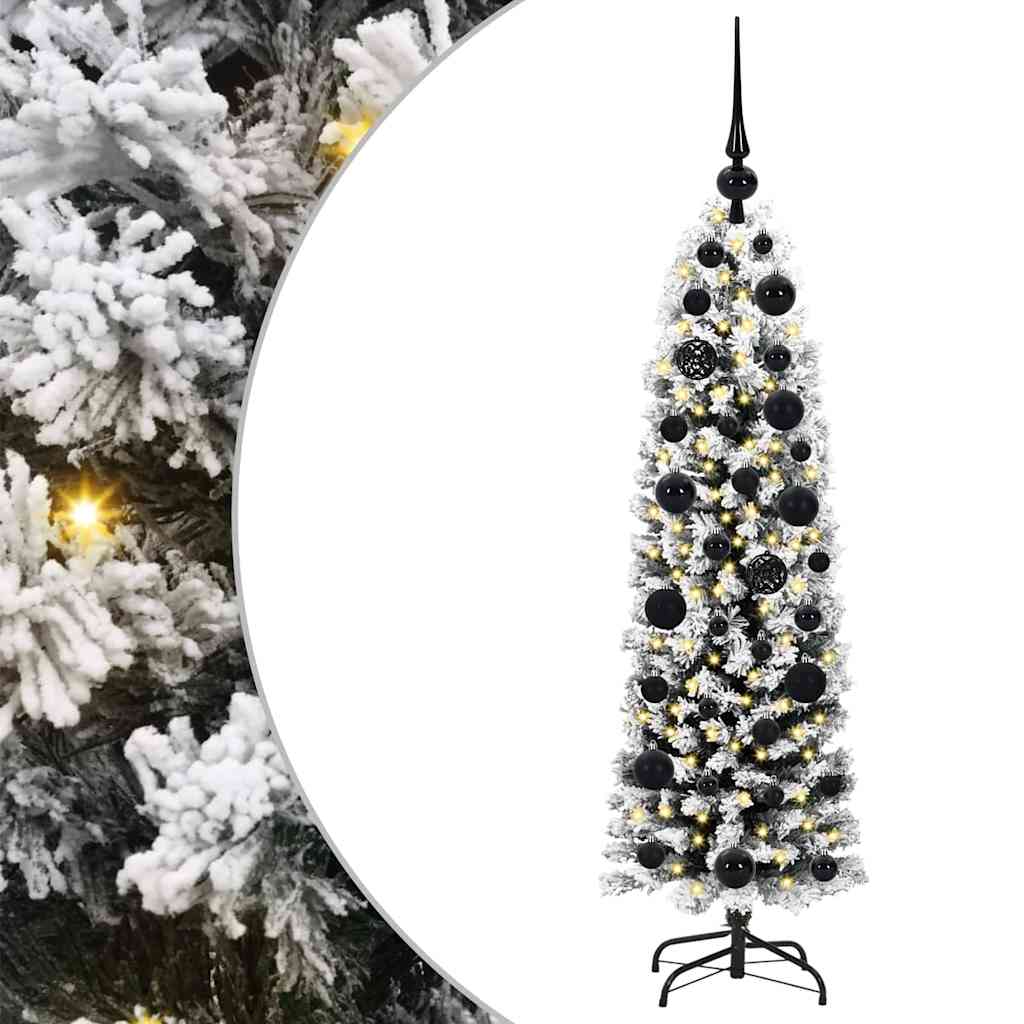 Albero di Natale artificiale con 150 LED Verde 120 cm