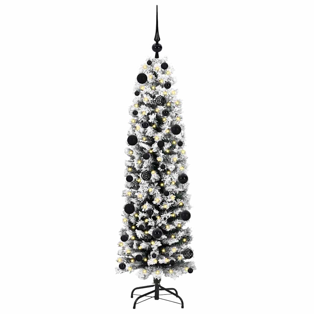 Albero di Natale artificiale con 150 LED Verde 150 cm