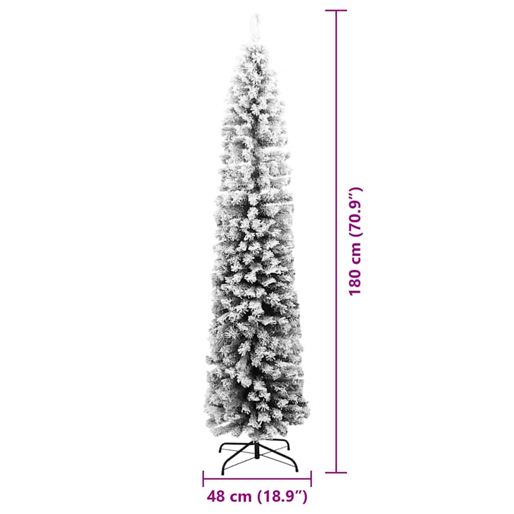 Albero di Natale artificiale con 300 LED Verde 180 cm