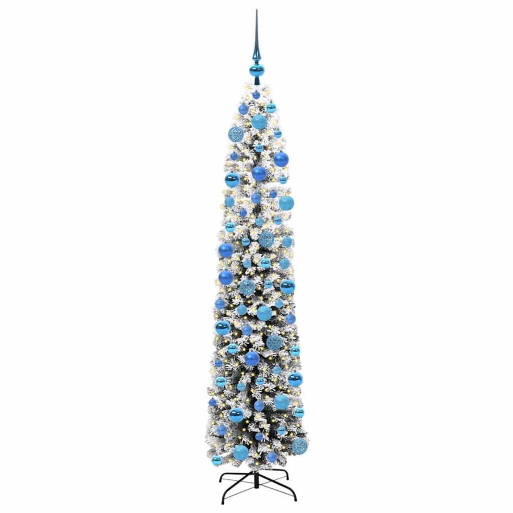 Albero di Natale artificiale con 300 LED Verde 180 cm