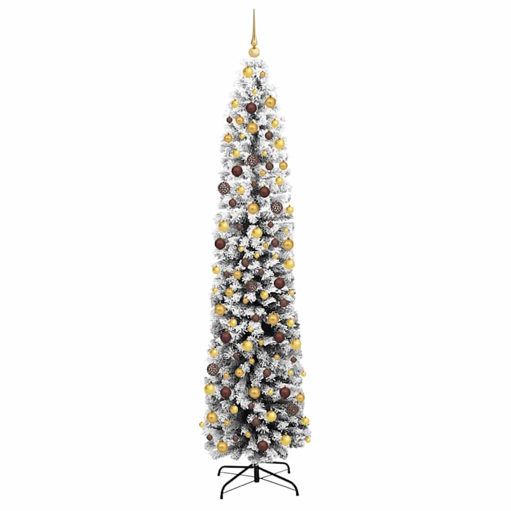 Albero di Natale artificiale con 300 LED Verde 210 cm