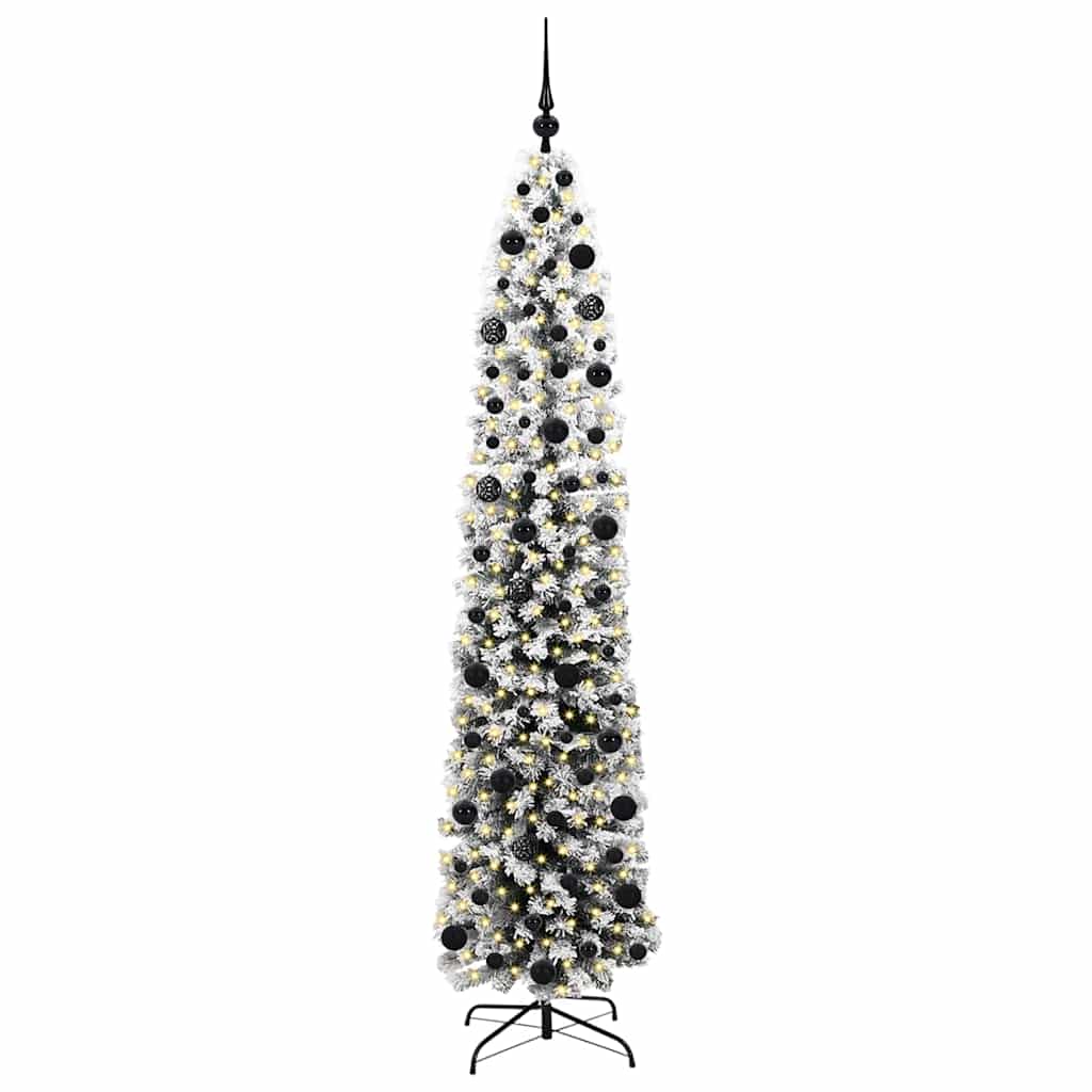 Albero di Natale artificiale con 300 LED Verde 210 cm