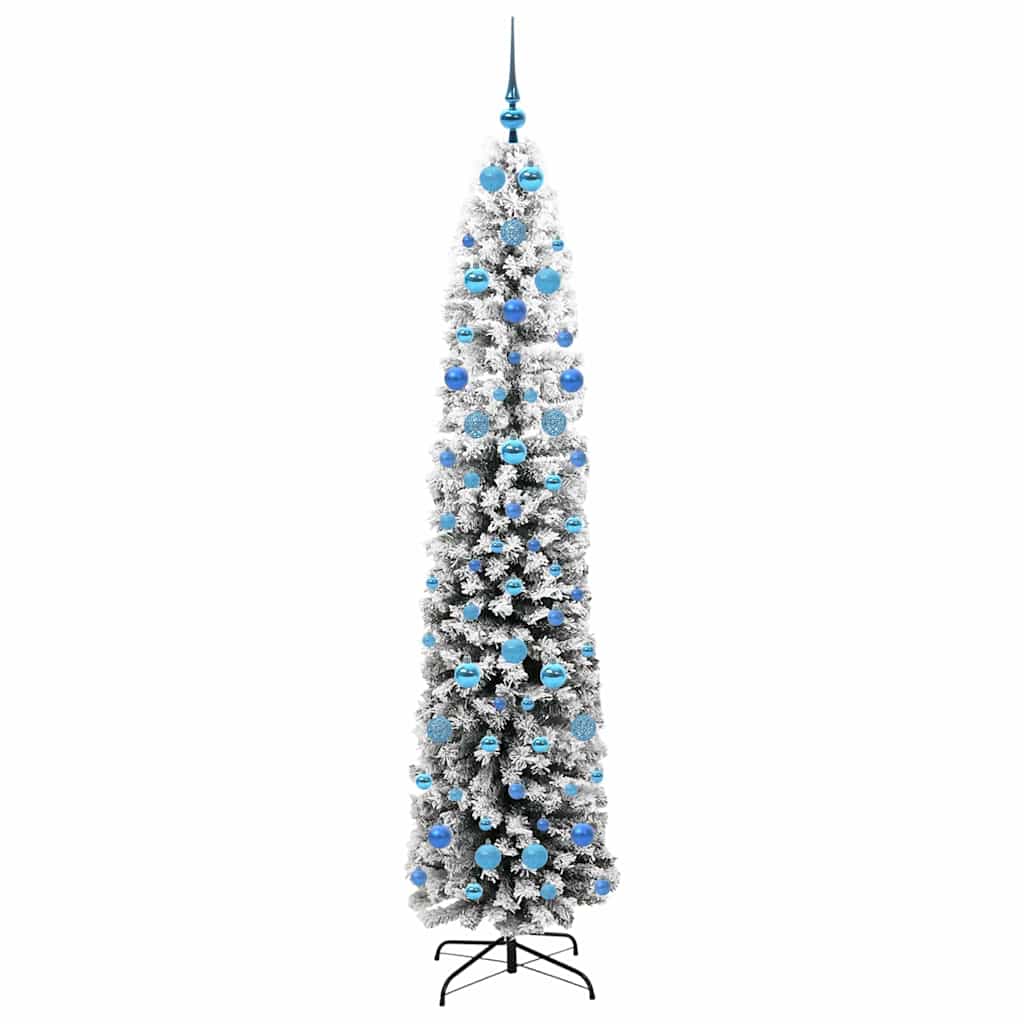 Albero di Natale artificiale con 300 LED Verde 210 cm