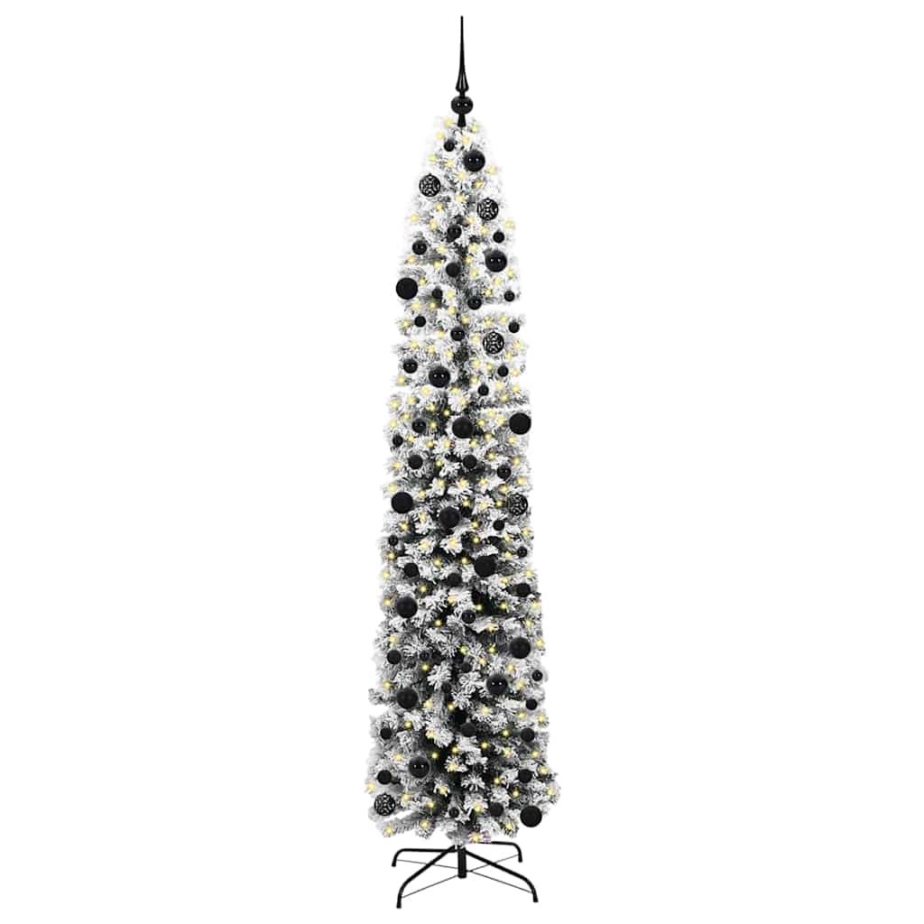 Albero di Natale artificiale con 300 LED Verde 240 cm
