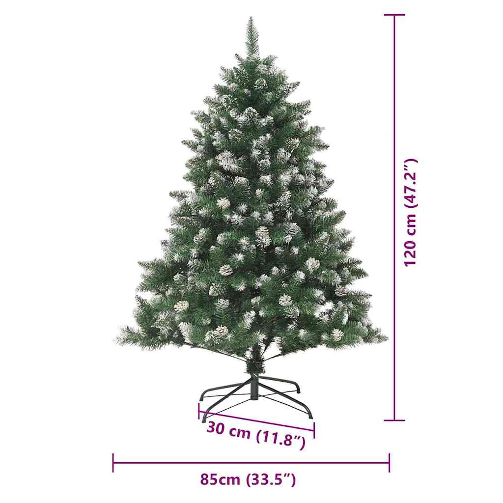 Albero di Natale artificiale Verde 120 cm