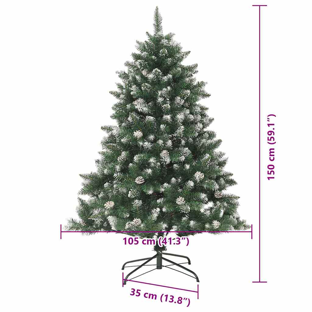 Albero di Natale artificiale Verde 150 cm
