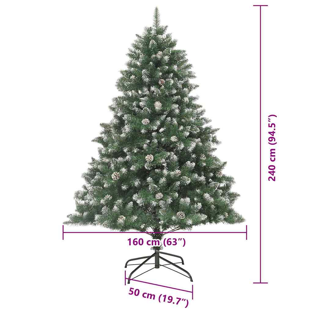 Albero di Natale artificiale Verde 240 cm