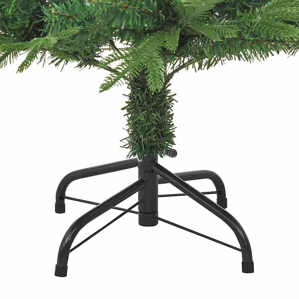 Albero di Natale Artificiale Pre-illuminato con Set di Palline