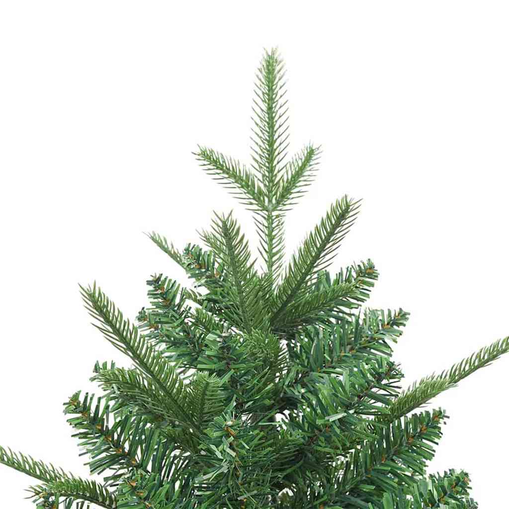 Albero di Natale Artificiale Pre-illuminato con Set di Palline