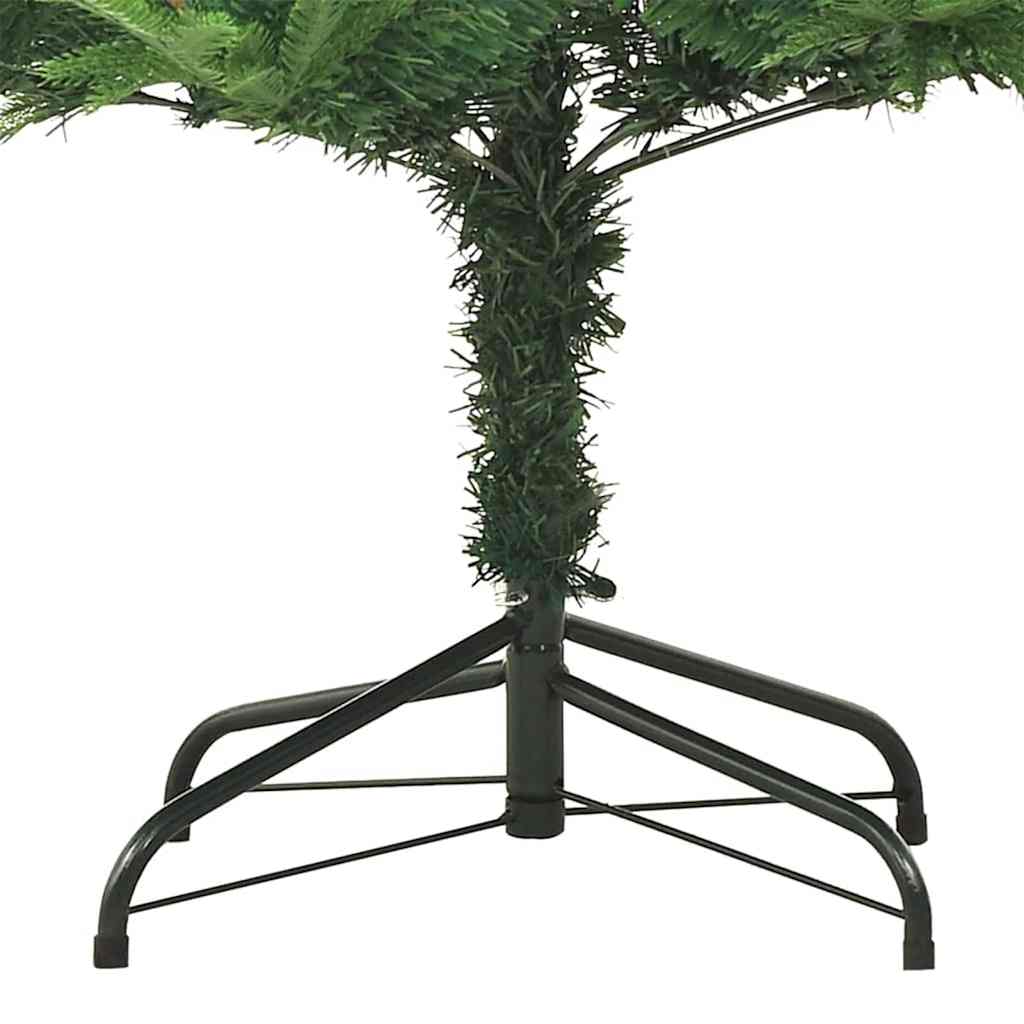 Albero di Natale Artificiale Pre-illuminato con Set di Palline
